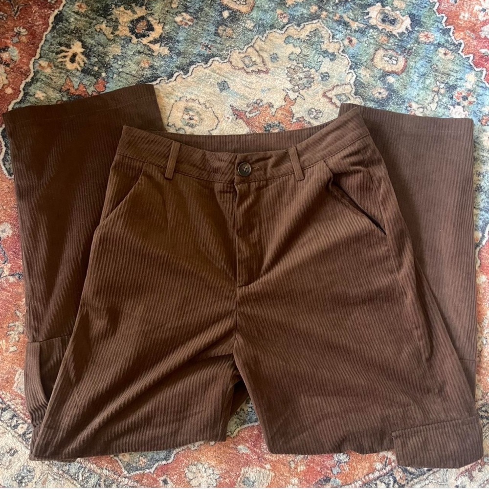 Men's Brown Corduroy Pants